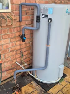 Photo by Ashley Newell on June 11, 2026. May be an image of water heater, generator, water filter and text.